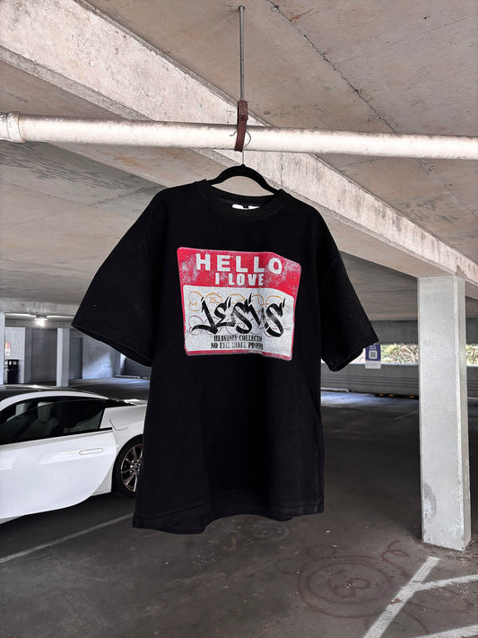 "Hello, I Love Jesus" T-shirt